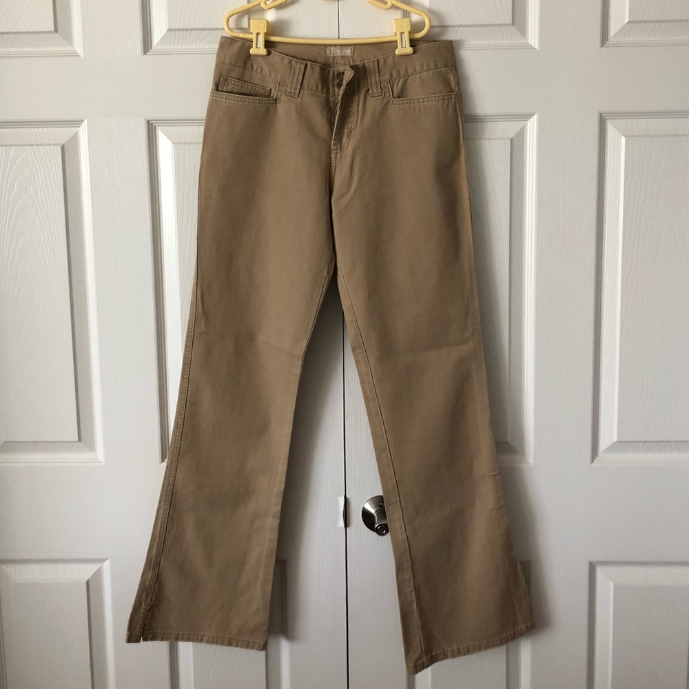 Abercrombie khaki pants, bootcut